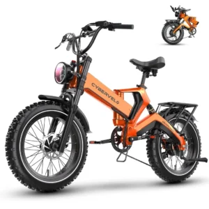 E-Bike EK9 boasts Orange Color
