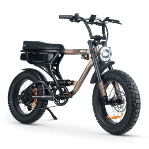 Series 4 ACE-X PRO Dual Suspension Electric Bike Bronze Eclipse Color