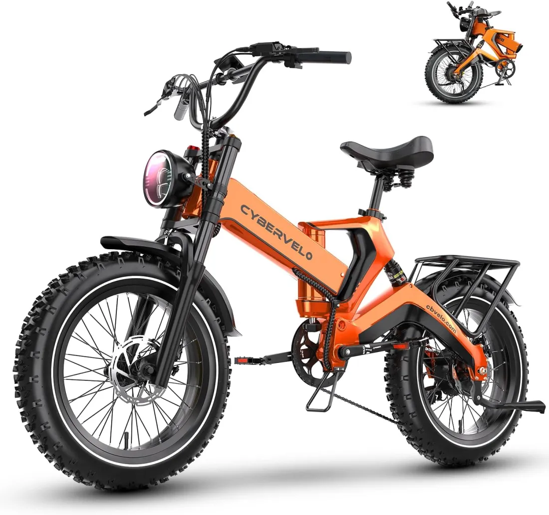 E-Bike EK9 boasts Orange Color - Image 5